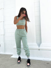 Load image into Gallery viewer, Women&#39;s Lightweight High Waisted Joggers - Matcha Mint JOY Underwear